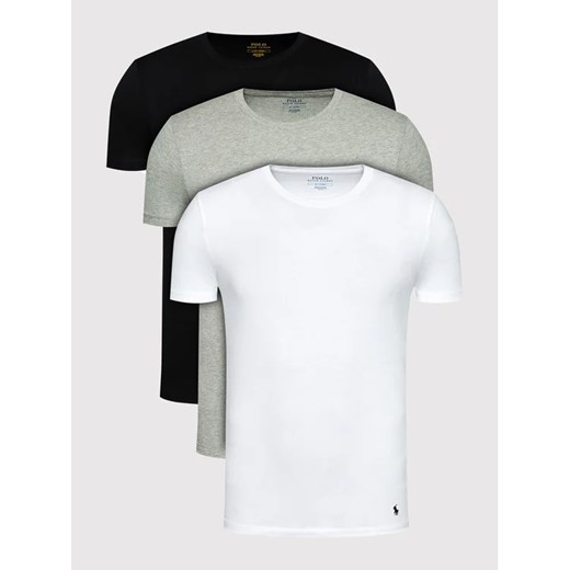 Polo Ralph Lauren Komplet 3 t-shirtów 714830304002 Kolorowy Regular Fit ze sklepu MODIVO w kategorii T-shirty męskie - zdjęcie 168405901