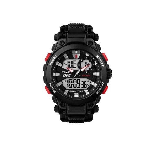 Timex Zegarek Impact TW5M52800 Czarny ze sklepu MODIVO w kategorii Zegarki - zdjęcie 168406271