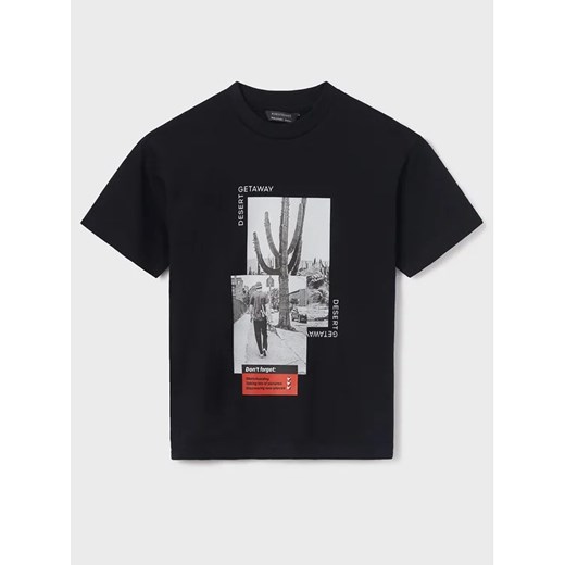 Mayoral T-Shirt 6073 Czarny ze sklepu MODIVO w kategorii T-shirty chłopięce - zdjęcie 168407483