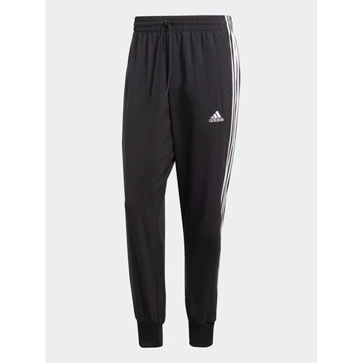 adidas Spodnie dresowe AEROREADY Essentials Tapered Cuff Woven 3-Stripes Joggers S MODIVO