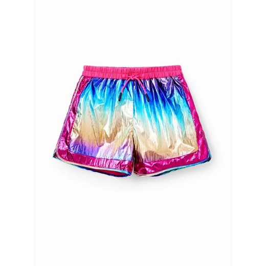 Desigual Szorty materiałowe 23SGPW02 Kolorowy Regular Fit Desigual 7_8Y promocja MODIVO