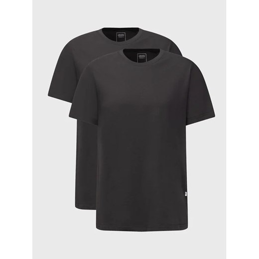 Seidensticker Komplet 2 t-shirtów 12.100004 Czarny Regular Fit ze sklepu MODIVO w kategorii T-shirty męskie - zdjęcie 168410400