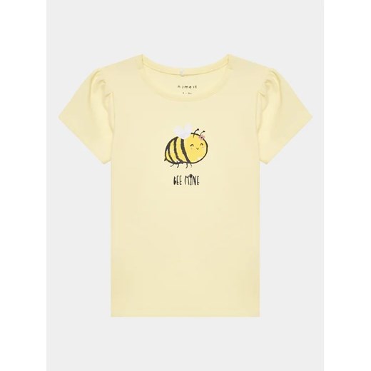 NAME IT T-Shirt 13222080 Żółty Regular Fit ze sklepu MODIVO w kategorii Koszulki niemowlęce - zdjęcie 168410840