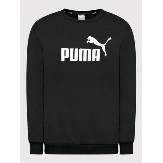 Puma Bluza Ess Big Logo 586678 Czarny Regular Fit Puma M MODIVO