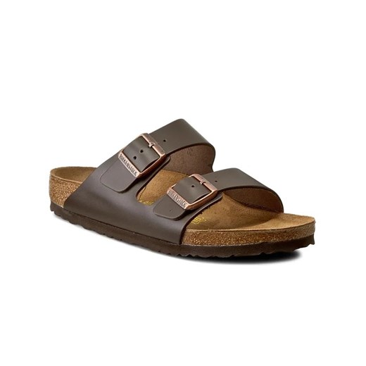 Birkenstock Klapki Arizona 051101 Brązowy 45 MODIVO