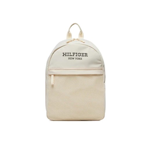 Tommy Hilfiger Plecak Monotype Backpack AU0AU01837 Beżowy Tommy Hilfiger uniwersalny MODIVO
