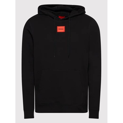 Hugo Bluza Daratschl 50458700 Czarny Regular Fit XXL MODIVO