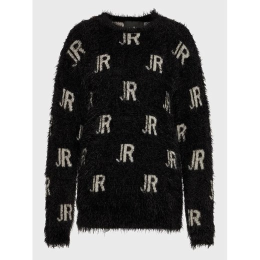 John Richmond Sweter RWA22285MA Czarny Regular Fit John Richmond L MODIVO