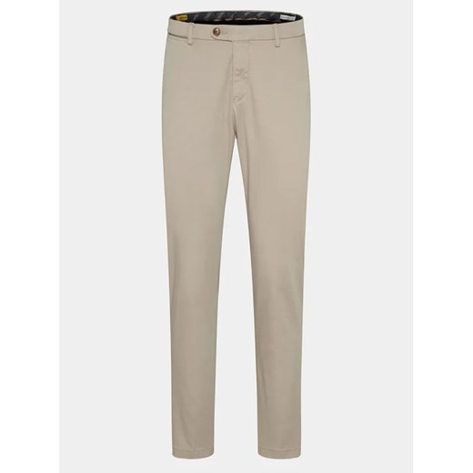 Bugatti Spodnie materiałowe 4220 16224 Beżowy Slim Fit Bugatti 36_34 MODIVO