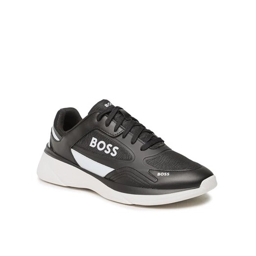 Boss Sneakersy Dean 50487577 10248104 01 Czarny 46 wyprzedaż MODIVO