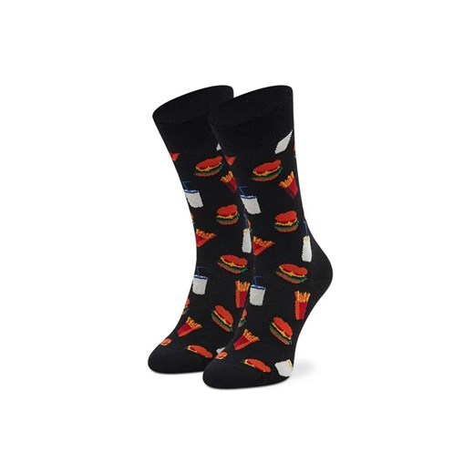Happy Socks Skarpety wysokie unisex HAM01-9050 Czarny ze sklepu MODIVO w kategorii Skarpetki damskie - zdjęcie 168412180