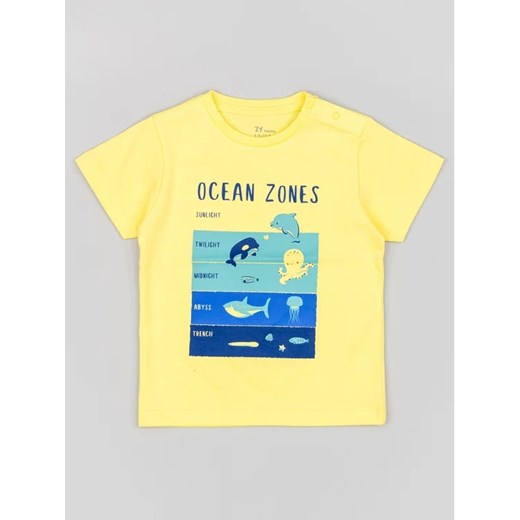 Zippy T-Shirt ZBBAP0303 23014 Żółty Regular Fit ze sklepu MODIVO w kategorii T-shirty chłopięce - zdjęcie 168413140