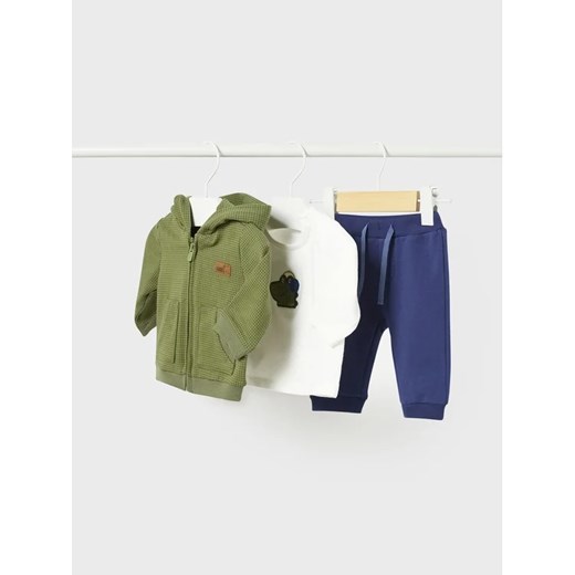Mayoral Komplet bluza, bluzka i spodnie 2.692 Kolorowy Regular Fit ze sklepu MODIVO w kategorii Komplety niemowlęce - zdjęcie 168413260