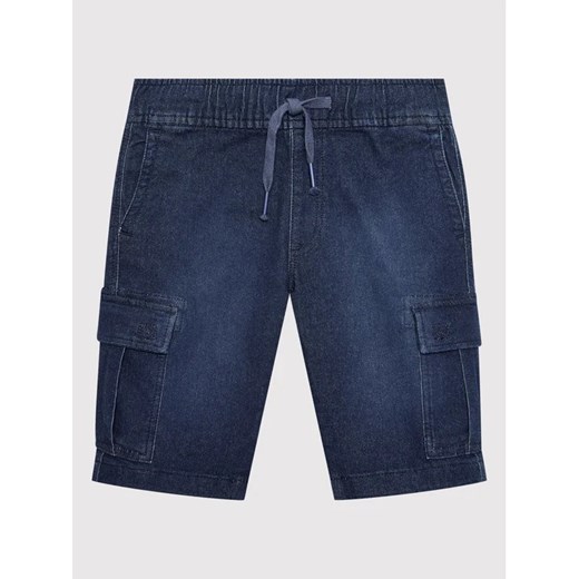 Pepe Jeans Szorty jeansowe GYMDIGO Chase PB800689 Granatowy Relaxed Fit Pepe Jeans 8Y MODIVO