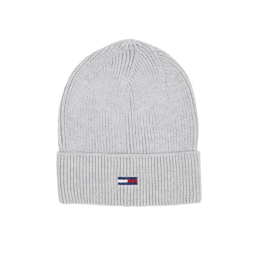 Tommy Jeans Czapka Tjw Flag Beanie AW0AW15474 Szary ze sklepu MODIVO w kategorii Czapki zimowe damskie - zdjęcie 168413972