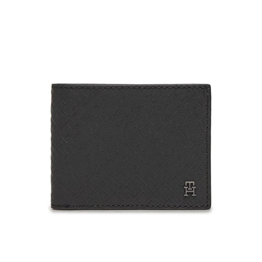 Tommy Hilfiger Duży Portfel Męski Th Monogram Mini Cc Wallet AM0AM11849 Czarny ze sklepu MODIVO w kategorii Portfele męskie - zdjęcie 168414183