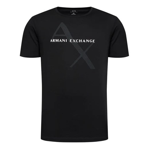 Armani Exchange T-Shirt 8NZT76 Z8H4Z 1200 Czarny Regular Fit Armani Exchange M MODIVO