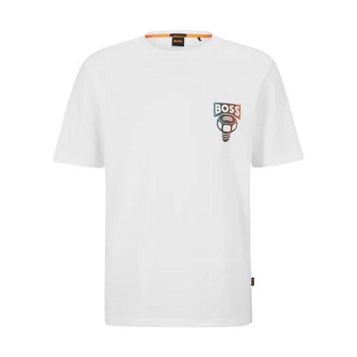 Boss T-Shirt 50491723 Biały Relaxed Fit XXL okazyjna cena MODIVO