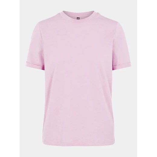 Pieces T-Shirt Ria 17086970 Różowy Regular Fit Pieces XS MODIVO