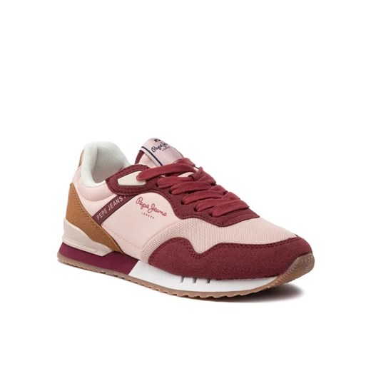 Pepe Jeans Sneakersy London One G On G PGS30544 Różowy Pepe Jeans 34 MODIVO