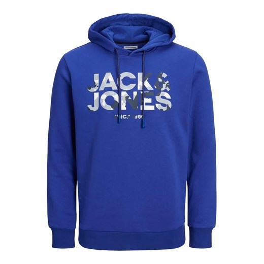 Jack&Jones Bluza James 12235338 Granatowy Regular Fit L MODIVO