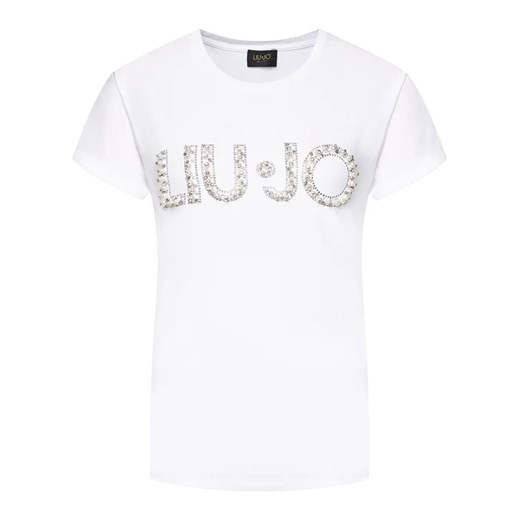 Liu Jo T-Shirt CA1236 J9135 Biały Regular Fit Liu Jo 38 MODIVO
