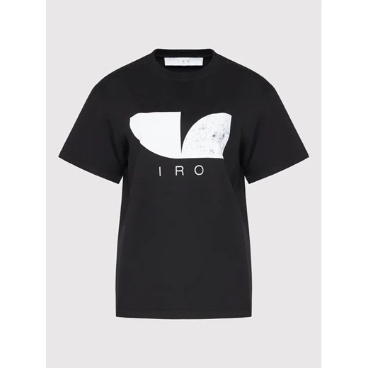 IRO T-Shirt Dachi AQ282 Czarny Relaxed Fit Iro XS MODIVO