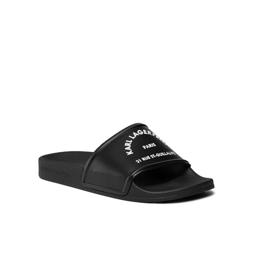 KARL LAGERFELD Klapki KL80908 Czarny Karl Lagerfeld 35 MODIVO
