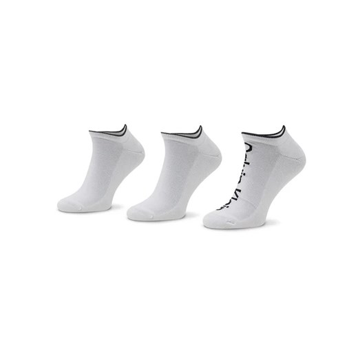 Calvin Klein Zestaw 3 par wysokich skarpet męskich 701218724 Biały ze sklepu MODIVO w kategorii Skarpetki męskie - zdjęcie 168417734