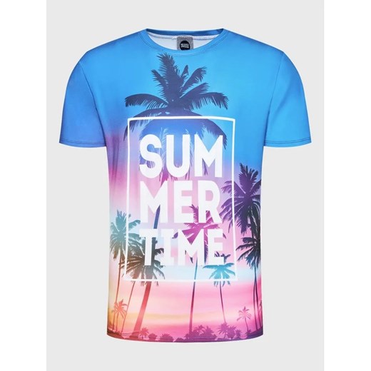 Mr. GUGU & Miss GO T-Shirt Unisex Summer Time Kolorowy Regular Fit ze sklepu MODIVO w kategorii Bluzki damskie - zdjęcie 168417870