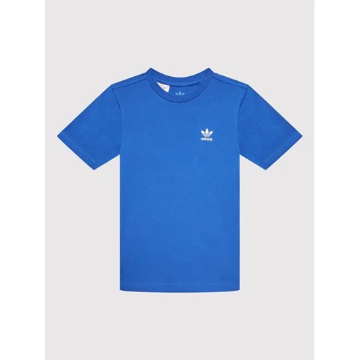 adidas T-Shirt adicolor HK0407 Niebieski Regular Fit 13_14Y MODIVO