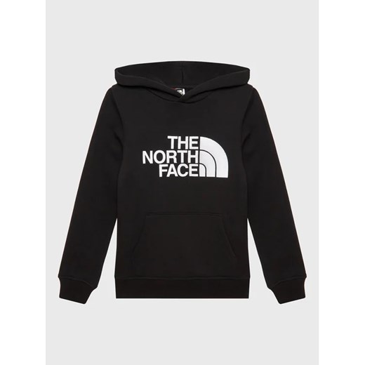 The North Face Bluza Drew Peak NF0A82EN Czarny Regular Fit ze sklepu MODIVO w kategorii Bluzy chłopięce - zdjęcie 168418383