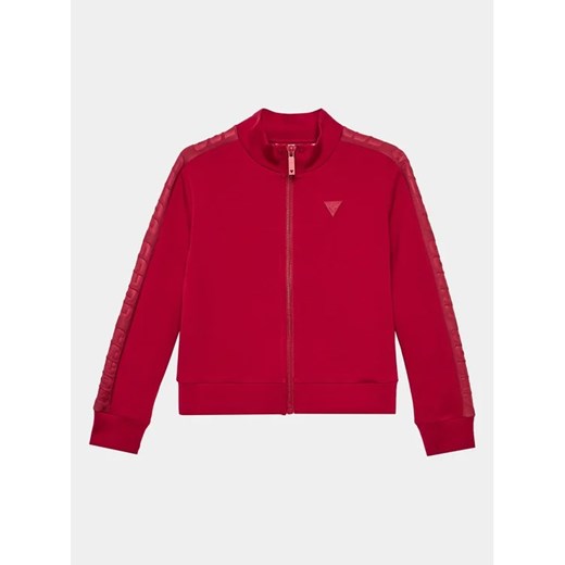 Guess Bluza J2YQ25 FL03S Czerwony Regular Fit ze sklepu MODIVO w kategorii Bluzy dziewczęce - zdjęcie 168418851