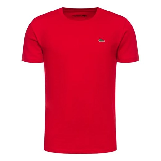 Lacoste T-Shirt TH7618 Czerwony Regular Fit Lacoste 6 okazja MODIVO