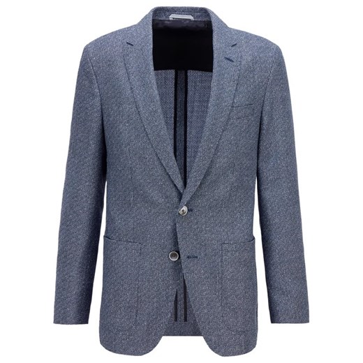 Boss Marynarka Haylon 50454406 Granatowy Slim Fit 50 MODIVO