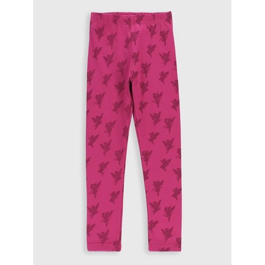 Coccodrillo Legginsy ZC2122101MAK Różowy Slim Fit ze sklepu MODIVO w kategorii Spodnie dziewczęce - zdjęcie 168420390