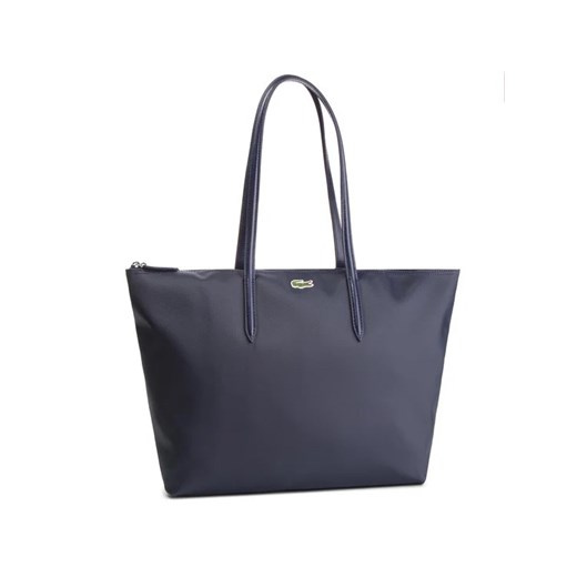 Lacoste Torebka L Shopping Bag NF1888PO Granatowy ze sklepu MODIVO w kategorii Torby Shopper bag - zdjęcie 168420453