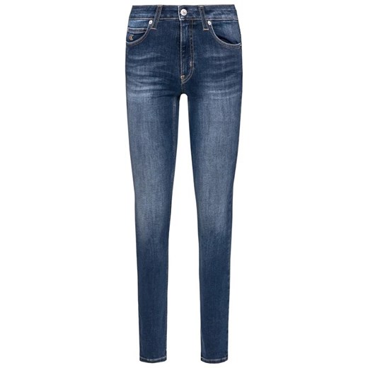 Calvin Klein Jeans Jeansy Skinny Fit Ckj 011 J20J214098 Granatowy Skinny Fit 27_30 MODIVO okazja