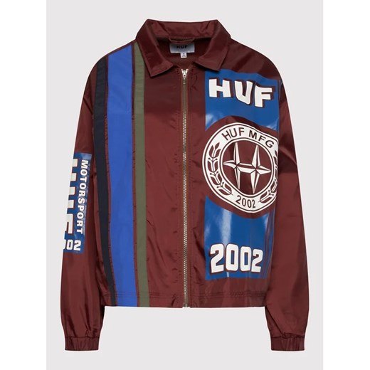 HUF Kurtka przejściowa Class Race WJK0020 Brązowy Regular Fit Huf L okazja MODIVO