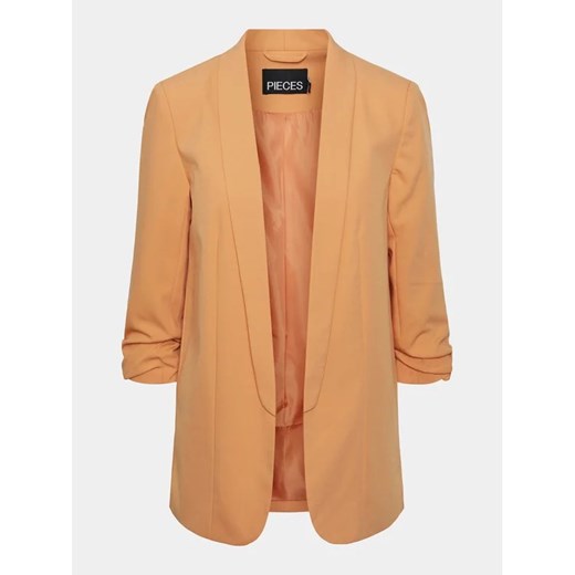 Pieces Marynarka Bosella 17090996 Pomarańczowy Regular Fit Pieces L MODIVO