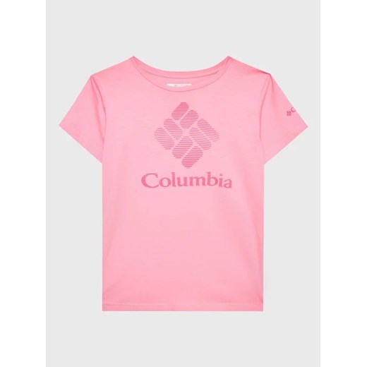 Columbia T-Shirt Mission Lake 1989791 Różowy Regular Fit Columbia L MODIVO
