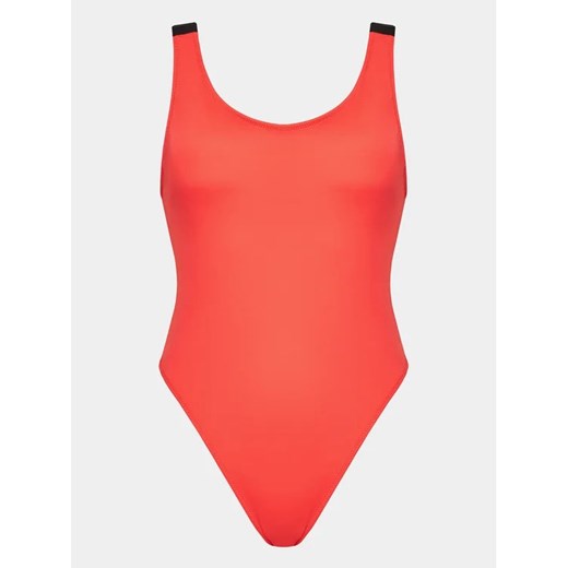 Calvin Klein Swimwear Strój kąpielowy KW0KW01995 Czerwony XS okazja MODIVO