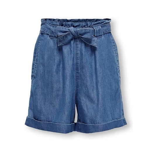 Kids ONLY Szorty jeansowe 15285101 Niebieski Regular Fit ze sklepu MODIVO w kategorii Spodenki dziewczęce - zdjęcie 168422292