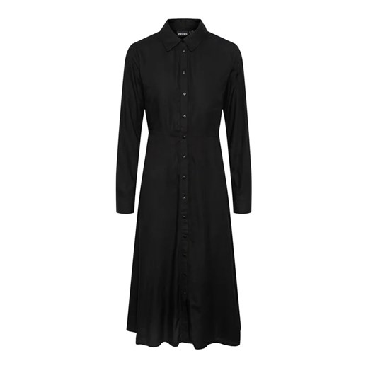Pieces Sukienka koszulowa 17140732 Czarny Regular Fit Pieces XL MODIVO promocja