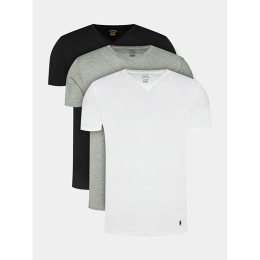Polo Ralph Lauren Komplet 3 t-shirtów 714936903002 Kolorowy Slim Fit ze sklepu MODIVO w kategorii T-shirty męskie - zdjęcie 168423303
