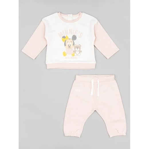 Zippy Dres Myszka Minnie ZNGAP0601 23002 Różowy Regular Fit ze sklepu MODIVO w kategorii Dresy dla niemowlaka - zdjęcie 168423331