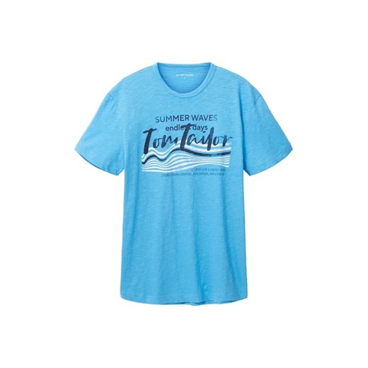 Tom Tailor T-Shirt 1036322 Niebieski Regular Fit Tom Tailor M promocyjna cena MODIVO