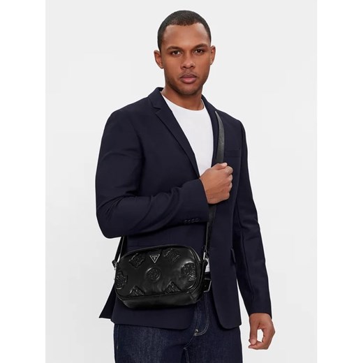 Guess Saszetka HMPUFP P3472 Czarny Guess uniwersalny okazja MODIVO
