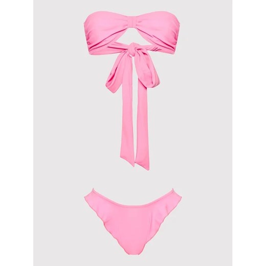 Drivemebikini Bikini Amore 2022-DRV-006_CP Różowy Drivemebikini S promocyjna cena MODIVO