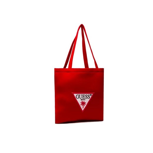 Guess Torebka Scuba Bag E2GZ06 KB2C0 Czerwony ze sklepu MODIVO w kategorii Torby Shopper bag - zdjęcie 168424242